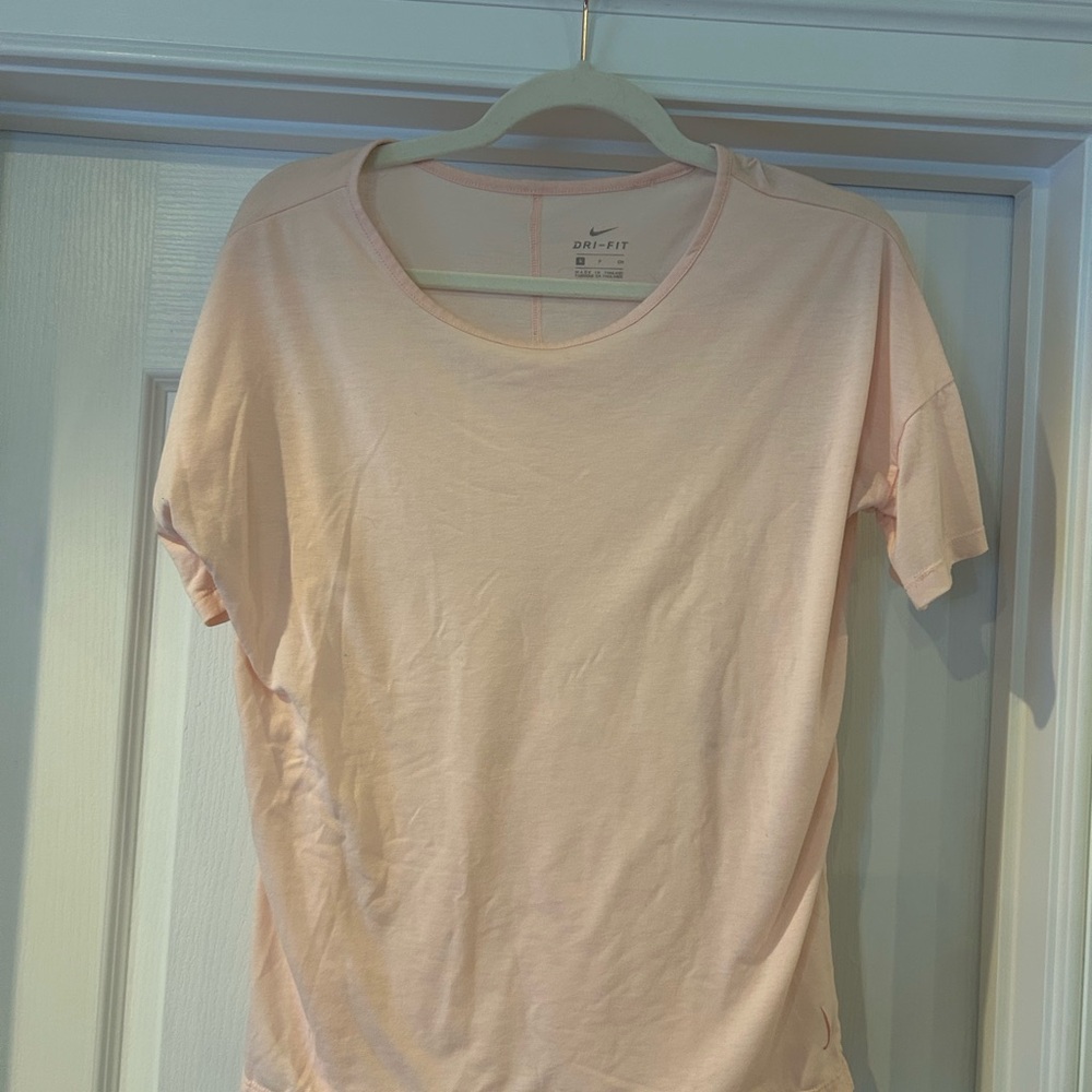 Nike Women's Light Pink Short Sleeve Tee